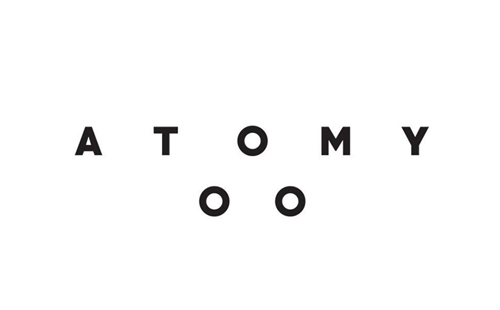 logo polskiego producenta odzieży oraz akcesoriów Atomy z Gdańska