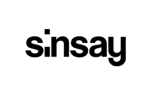 logo polskiej marki odzieżowej Sinsay z Gdańska