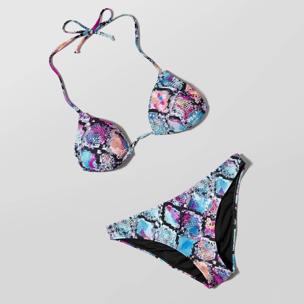 photo of a women's House swimsuit on a gray background