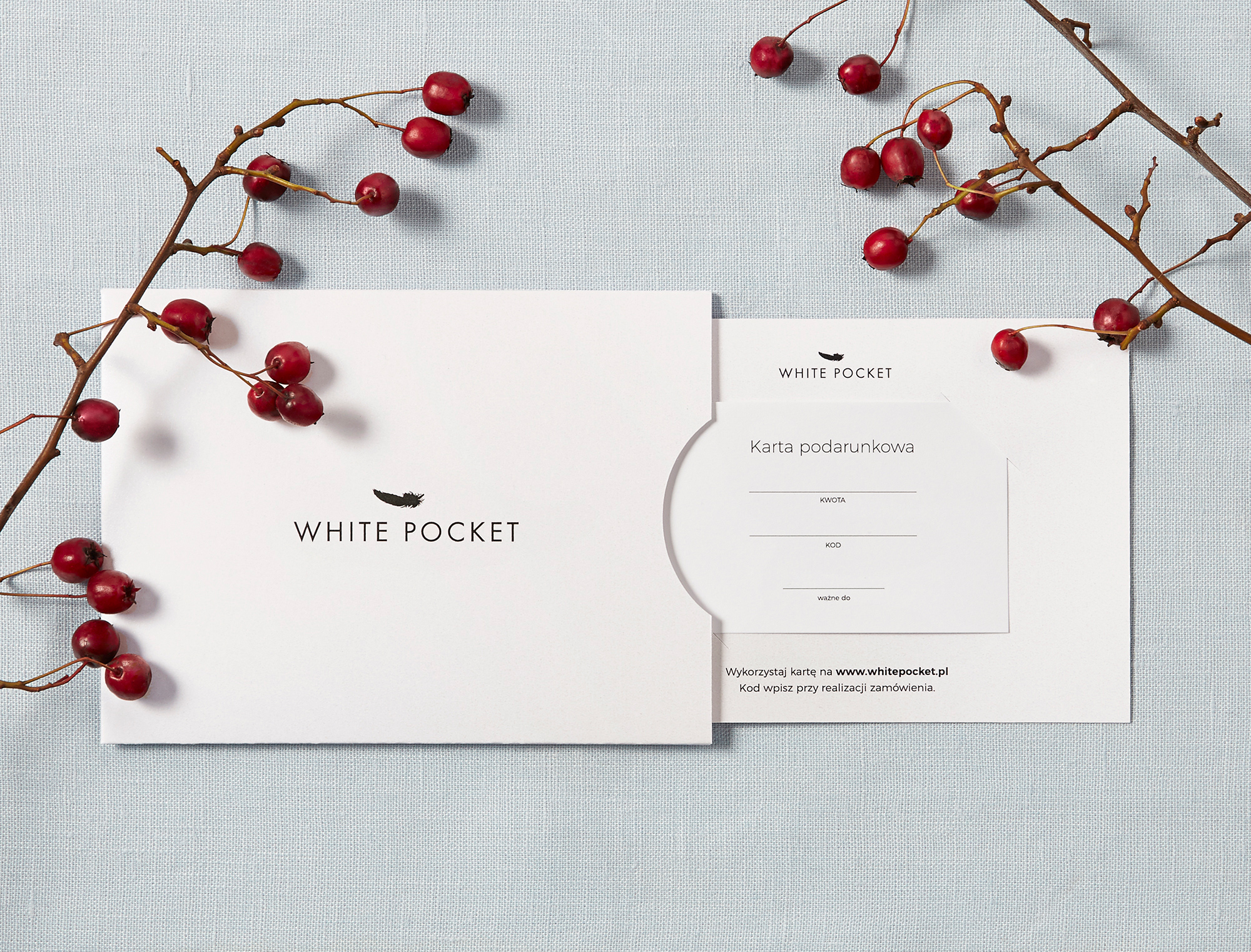 karty podarunkowe White Pocket